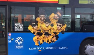 Į KLAIPĖDOS GATVES IŠRIEDĖJO „KULTŪRINGI“ AUTOBUSAI