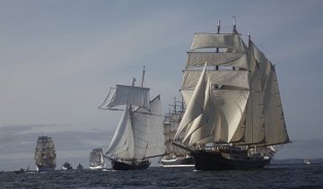 PASKELBTI DIDŽIŲJŲ BURLAIVIŲ LENKTYNIŲ „THE TALL SHIPS RACES“ REZULTATAI