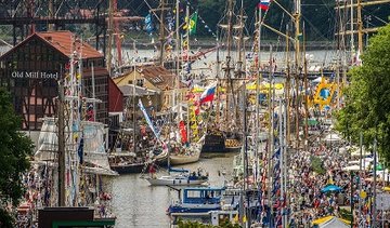 KLAIPĖDA IŠLYDI DIDINGUS „THE TALL SHIPS RACES 2017“ BURLAIVIUS