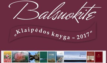 „Klaipėdos knyga – 2017“: kviečiame balsuoti