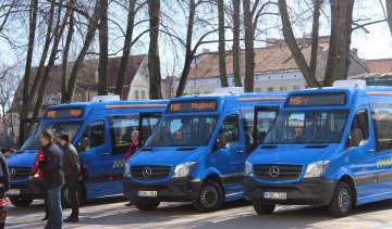 Klaipėdoje – naujos kokybės maršrutinių taksi paslauga