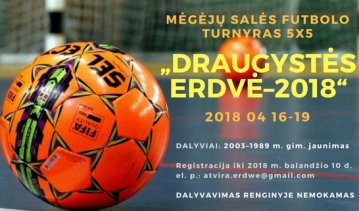 Vyks mėgėjų salės futbolo turnyras