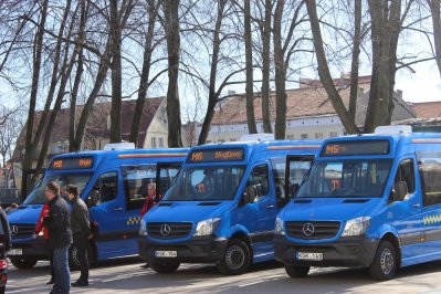 Klaipėdoje – naujos kokybės maršrutinių taksi paslauga