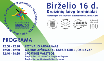 Klaipėdoje vyks sporto festivalis