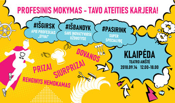 Profesinis mokymas – tavo ateities karjera!