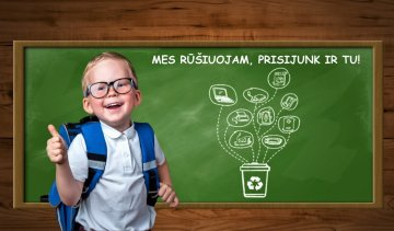 Startuoja naujas projekto „Mes rūšiuojam“ sezonas