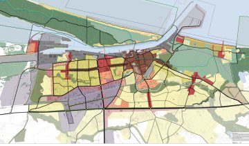 Pritarta miesto bendrojo plano keitimo koncepcijai