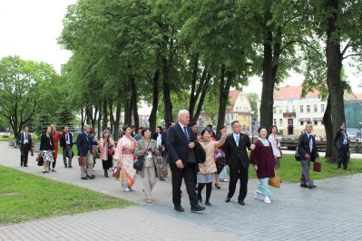 Klaipėdoje vieši Kudžio miesto delegacija