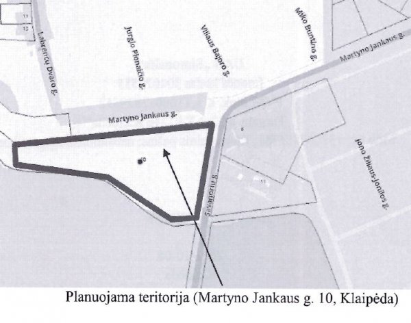  Informacija apie planuojamą rengti teritorijos prie Labirenciškių ir medelyno, Klaipėdoje,...