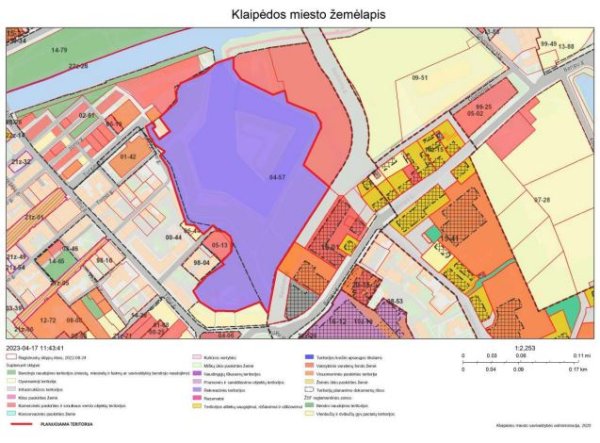 Informacija apie planuojamą rengti žemės sklypų Bangų g. 7, Gluosnių g. 8 ir juos supančios...