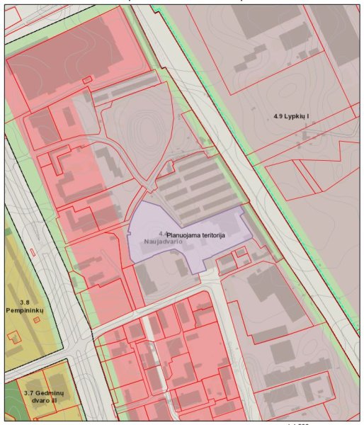 Informacija apie planuojamą rengti žemės sklypo Šilutės pl. 59 detaliojo plano keitimą