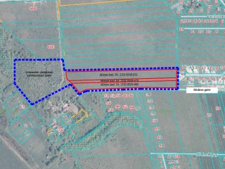 Informacija apie planuojamą rengti žemės sklypų, kurių kadastriniai Nr. 2101/0039:680,...