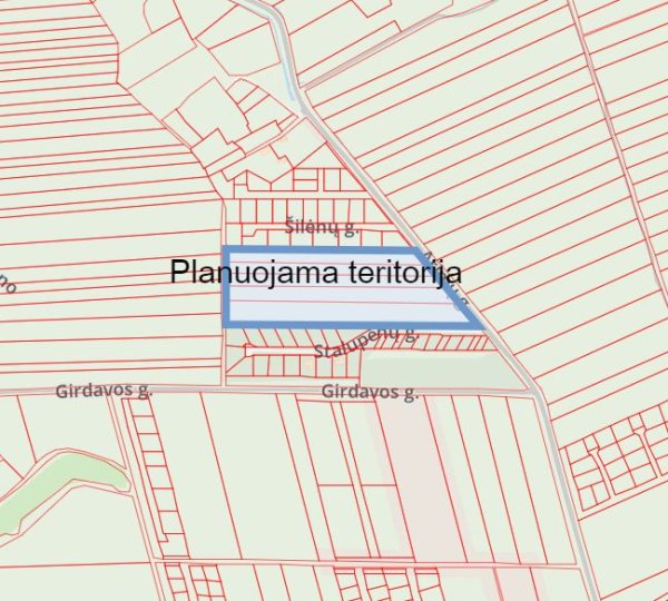 Informacija apie planuojamą rengti žemės sklypų, kurių kadastriniai Nr. 2101/0039:950,...