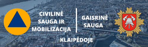 Civilinė ir gaisrinė sauga Klaipėdoje